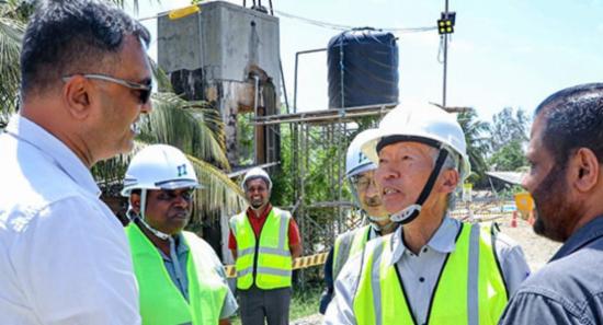 Defense Secretary Inspects Doppler Radar